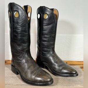 Men’s Hondo Cowboy Boots 7875 Size 8.5 D Buckaroos Workhorse Rancher Soles